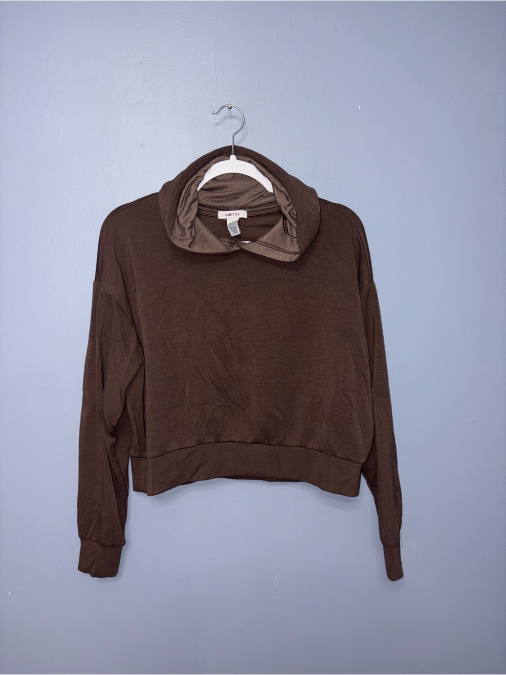 Always You | Brown Hoodie | Size Large